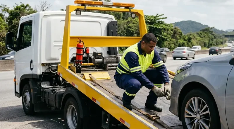 Guincho e reboque em Rio Claro – atendimento para carros, motos e caminhões